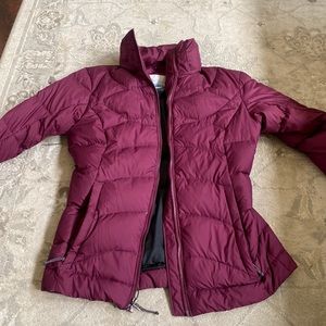 Burgundy Winter Coat